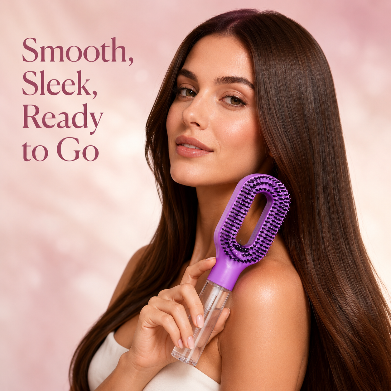 2 In 1 Spray Hair Brush