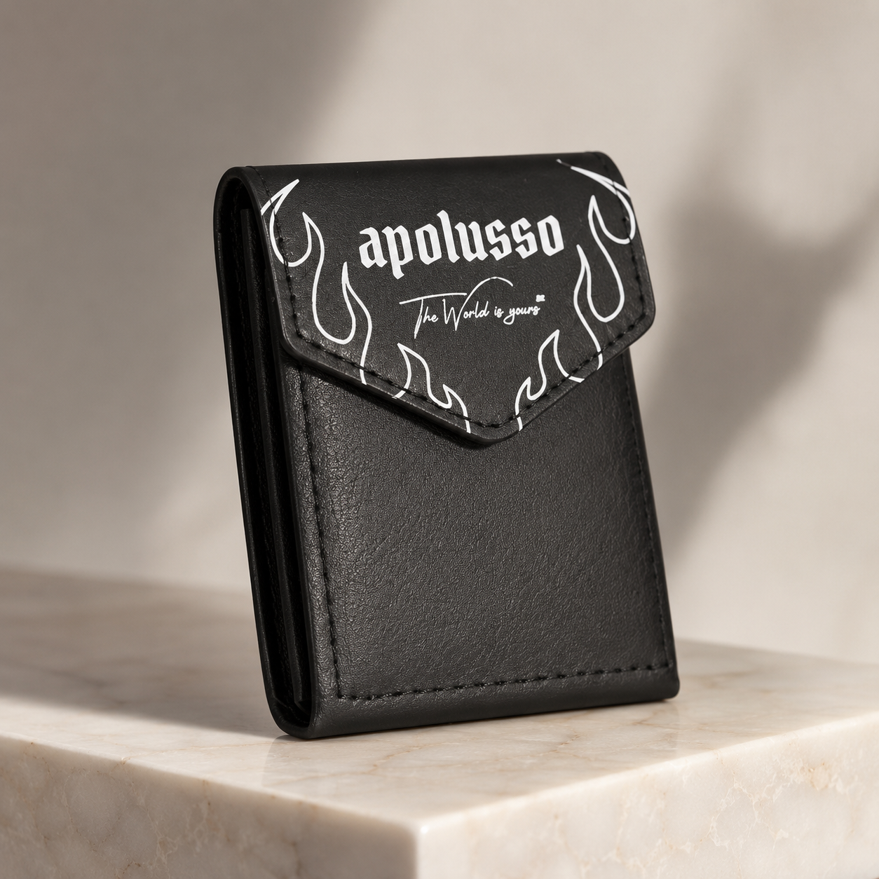 Elegant Apolusso Monaco Magnetic Wallet 💼🤎