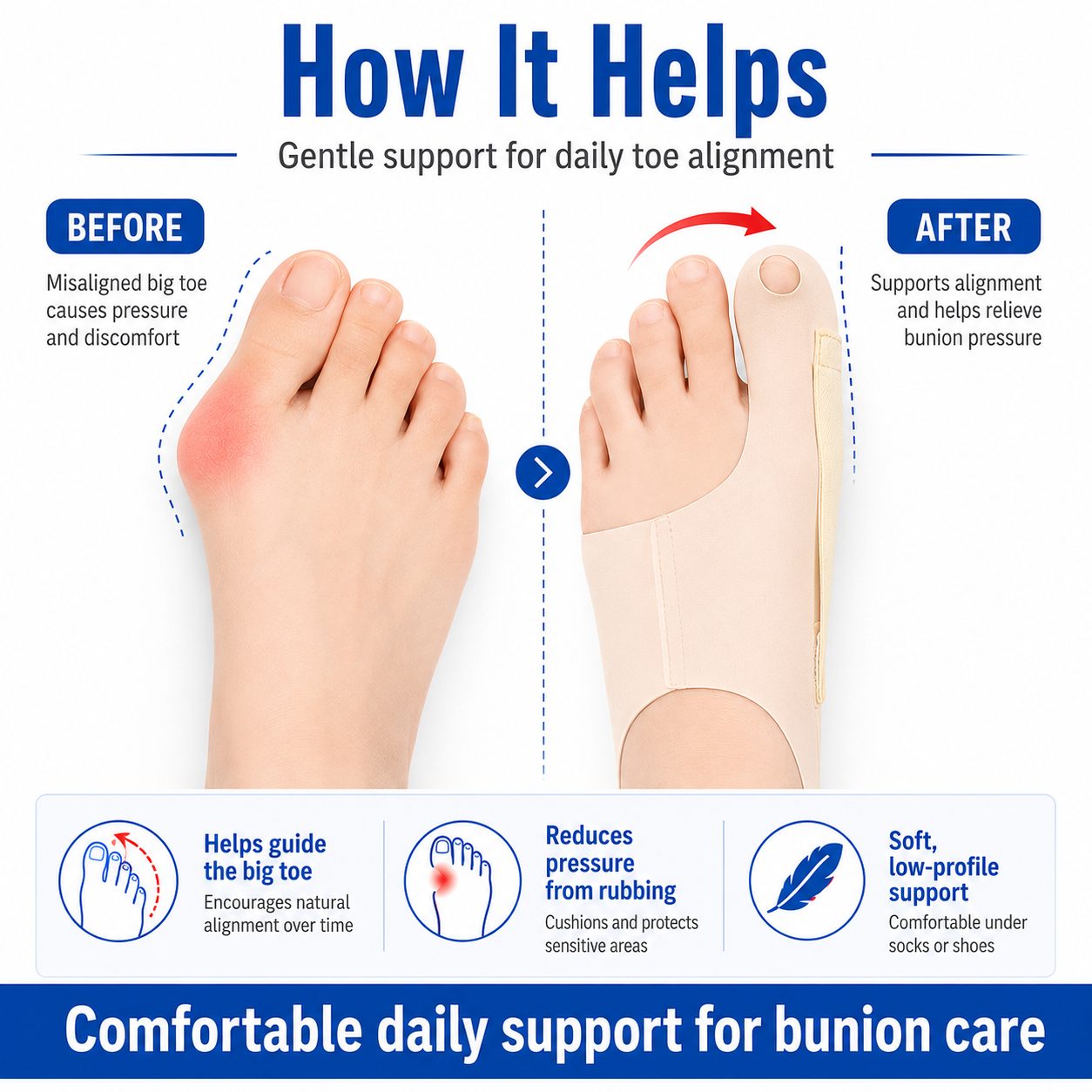 Freesize ToeFix Elastic Bunion Corrector