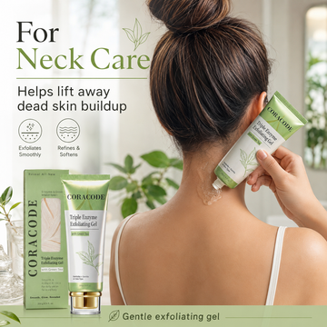 Coracode Triple Enzyme Exfoliating Gel with Green Tea