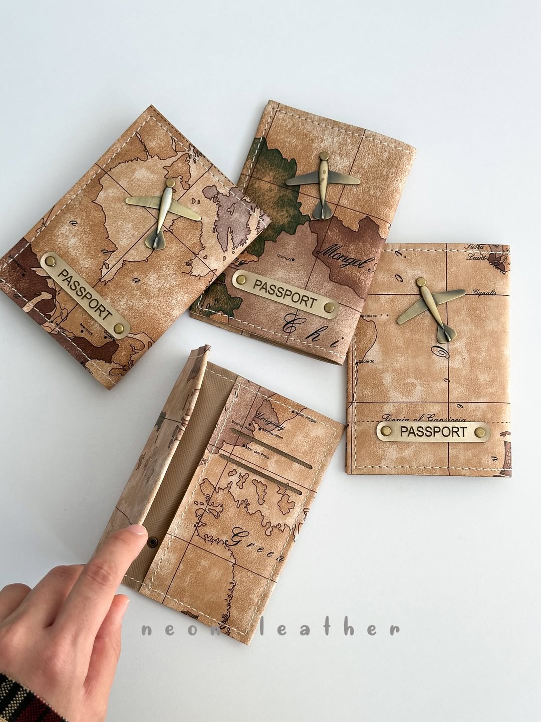 Iranian Card and Travel Passport Wallet